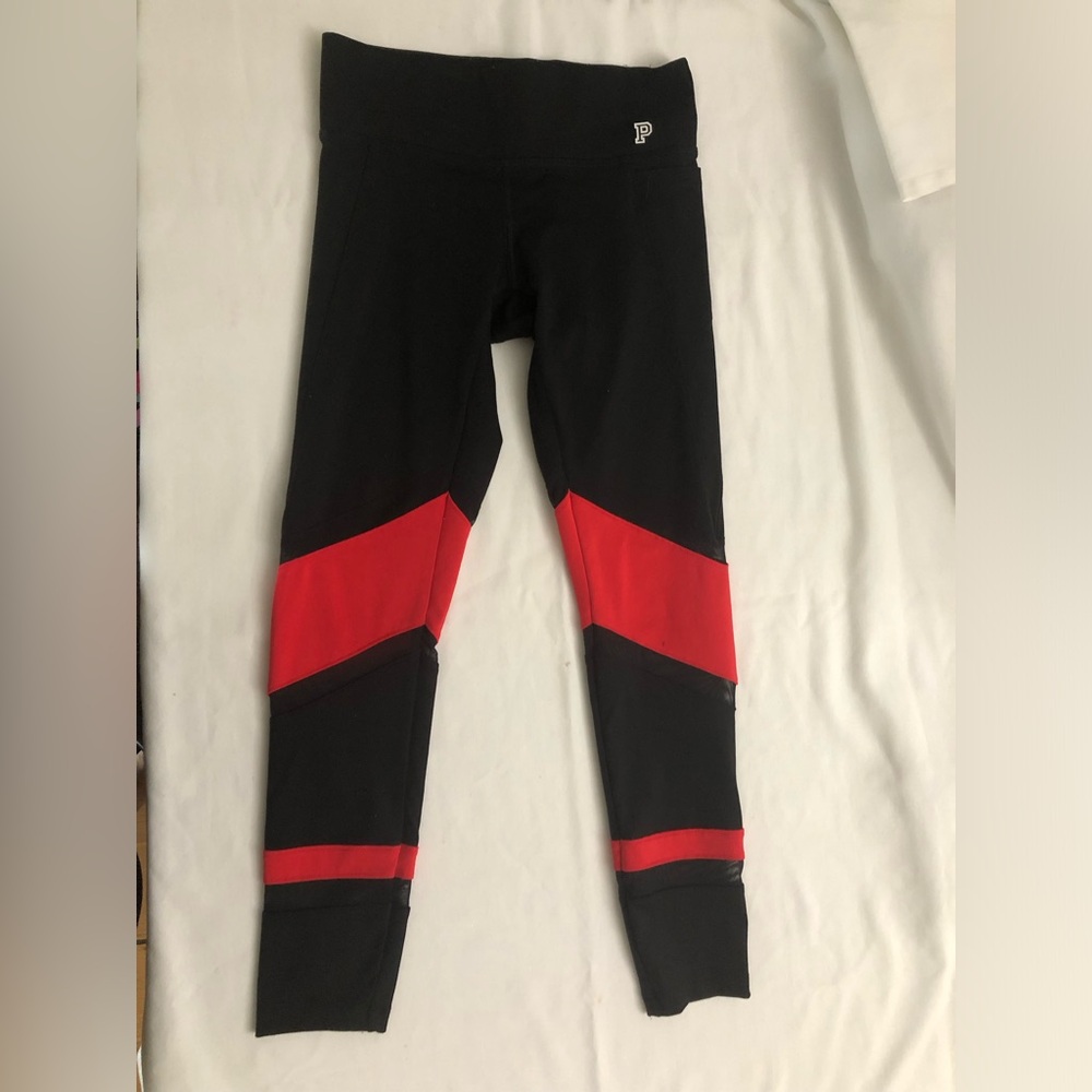 Victoria's Secret PINK Women Activewear yoga/leggings Mesh pants Size XS